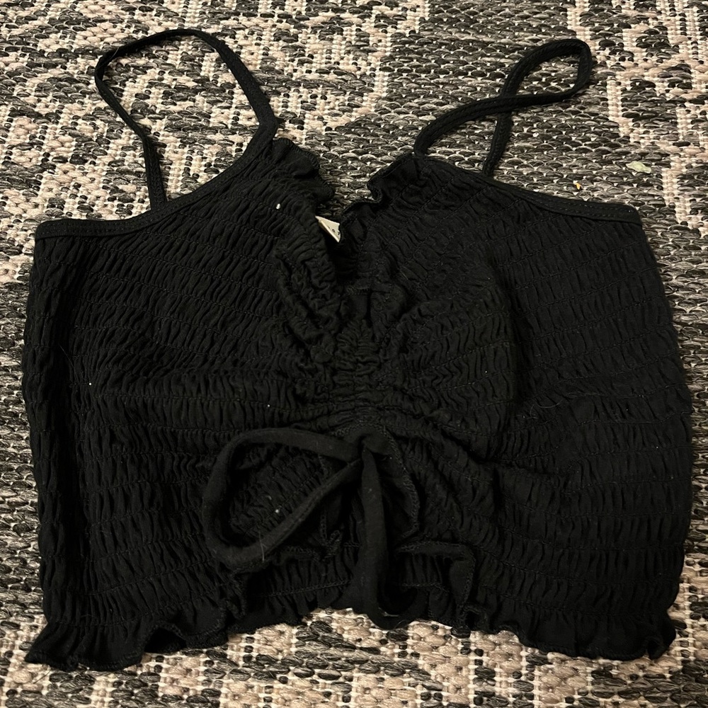 black tank top